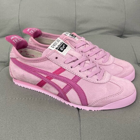 Patou x Onitsuka Tiger MEXICO 66 lifestyle shoes unise x pink